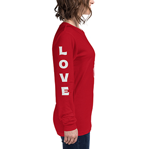 Red Right Sleeve View