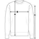 Sweatshirt Size Chart